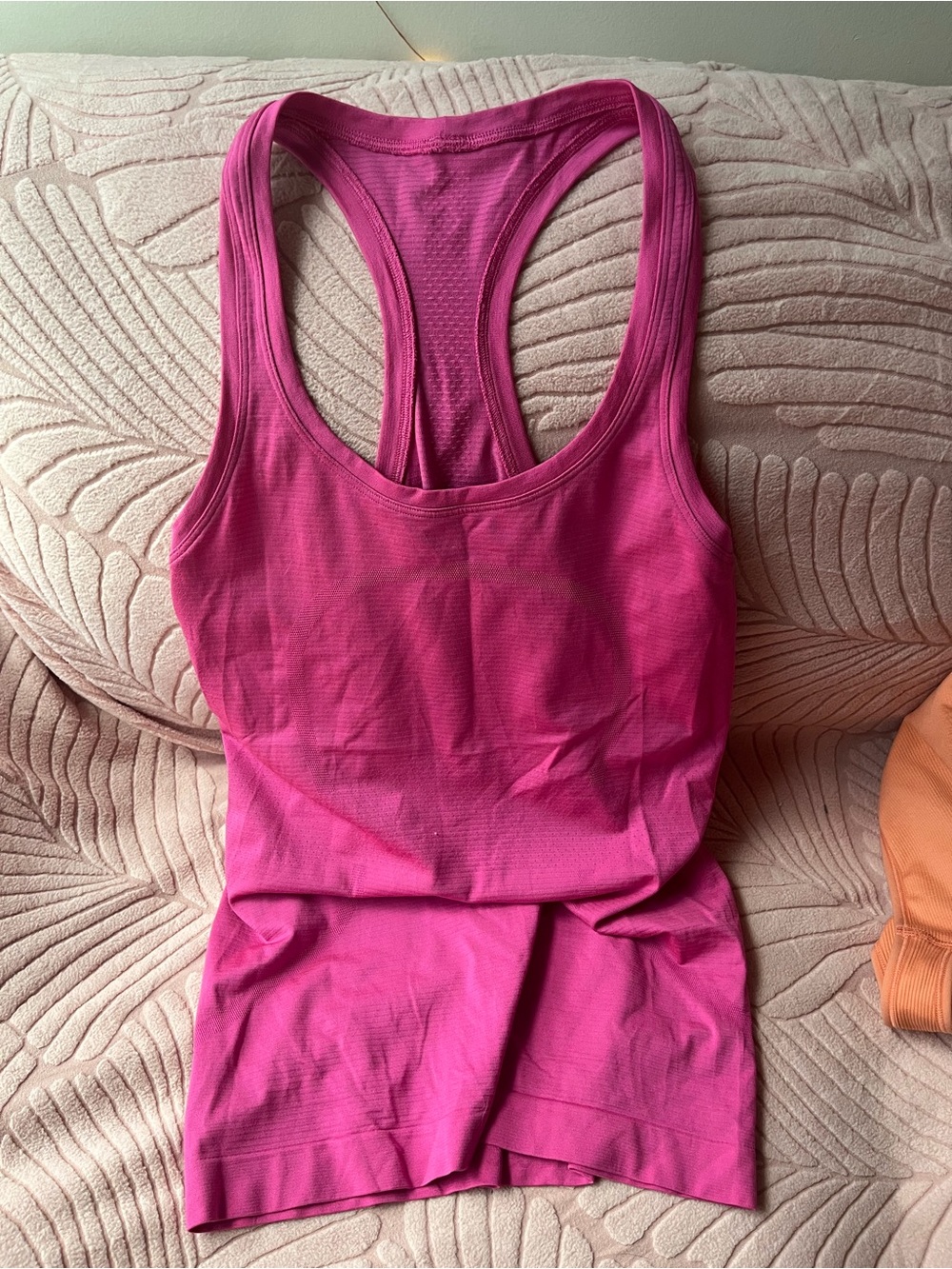 lululemon athletica Pink Racerback Tank Top